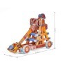Joc Educativ STEM National Geographic puzzle 3D Catapulta 84 piese si brosura in romana
